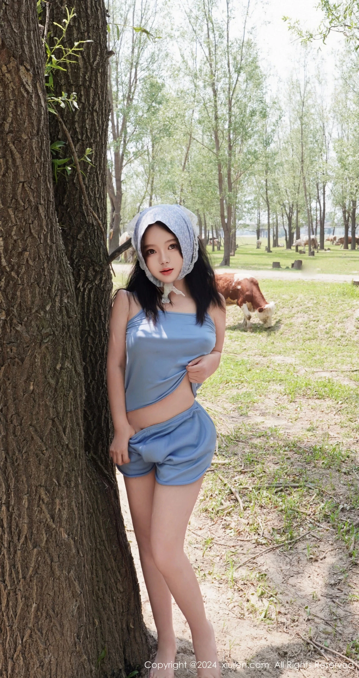 [XiuRen秀人网] 2024.06.28 No.8777 小薯条nienie 放牛娃主题 [73P] NO.9