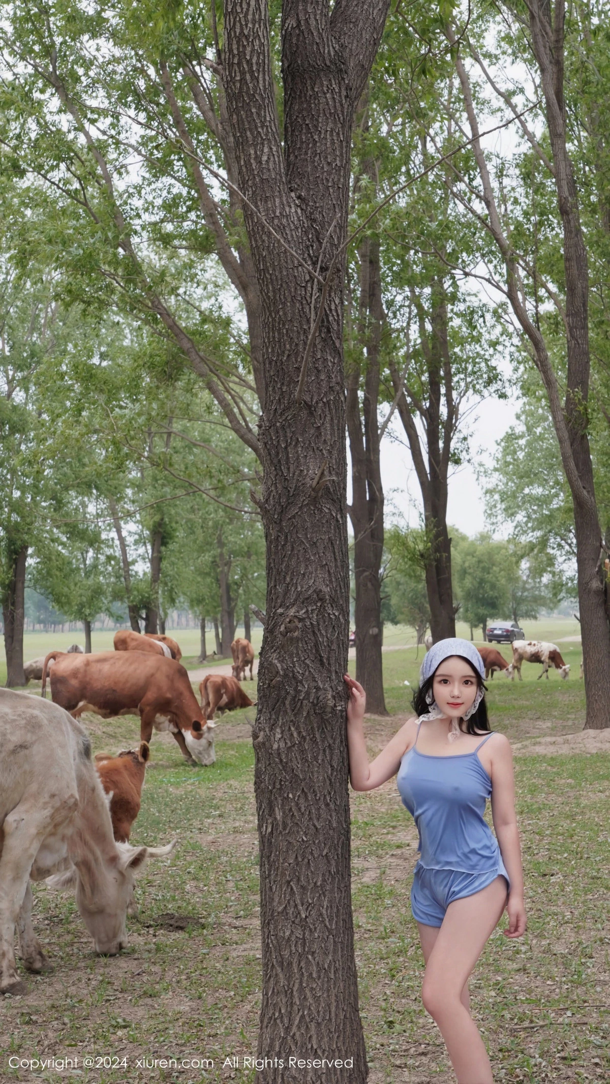 [XiuRen秀人网] 2024.06.28 No.8777 小薯条nienie 放牛娃主题 [73P] NO.8