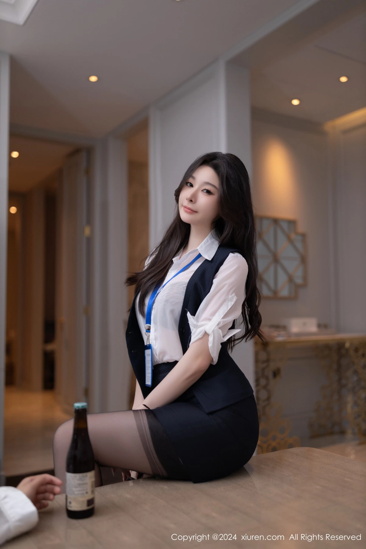 [XiuRen秀人网] 2024.07.04 No.8808 小逗逗 黑丝美腿 [80P] NO.3