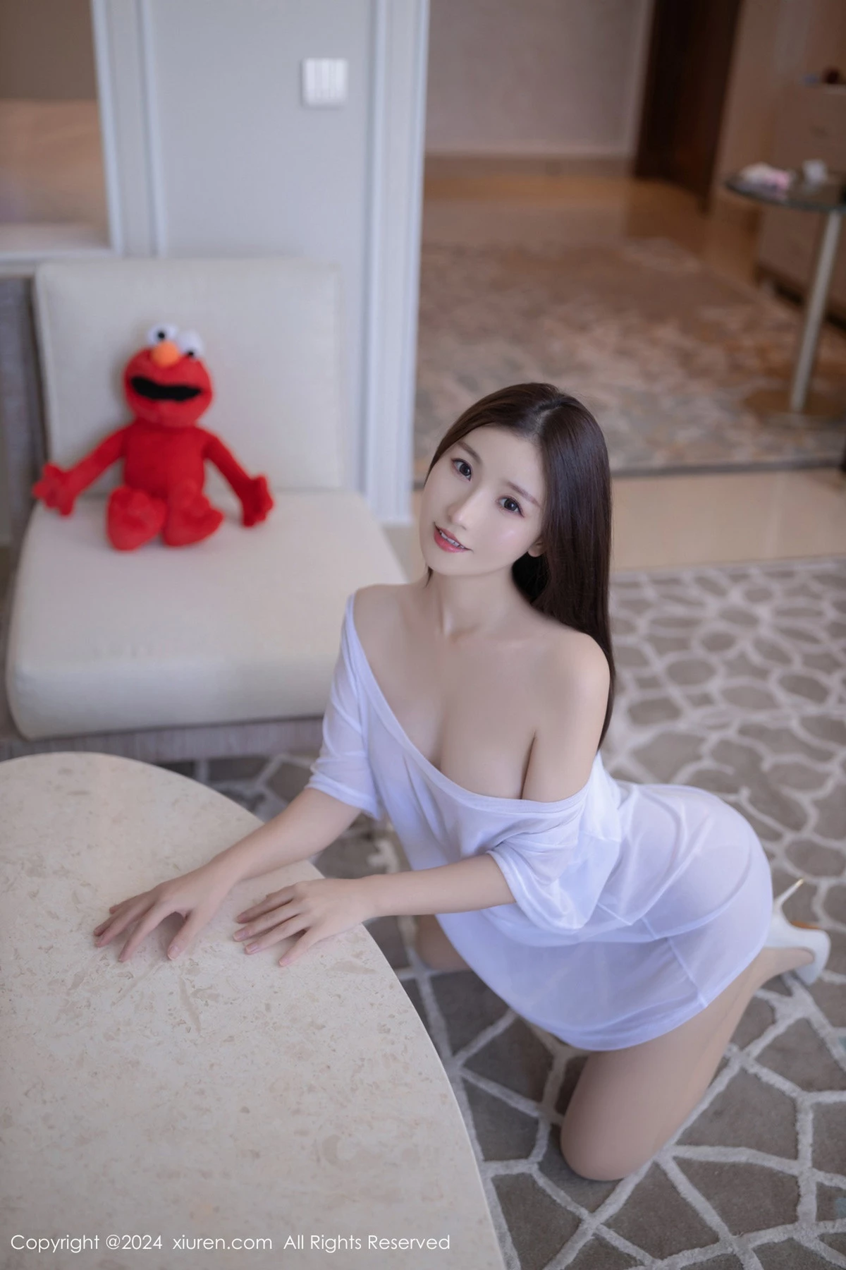 [XiuRen秀人网] 2024.07.10 No.8834 杏子Yada 丝袜美腿 [84P] NO.12