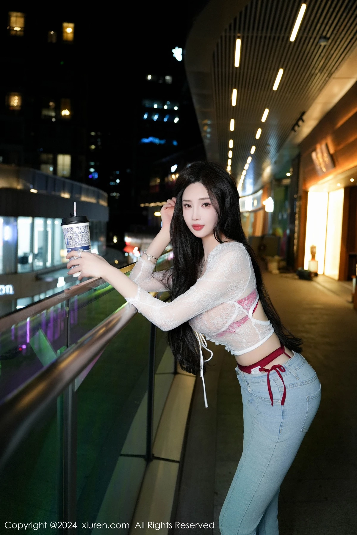 [XiuRen秀人网] 2024.07.12 No.8846 Carol周妍希X 牛仔裤美腿 [58P] NO.7