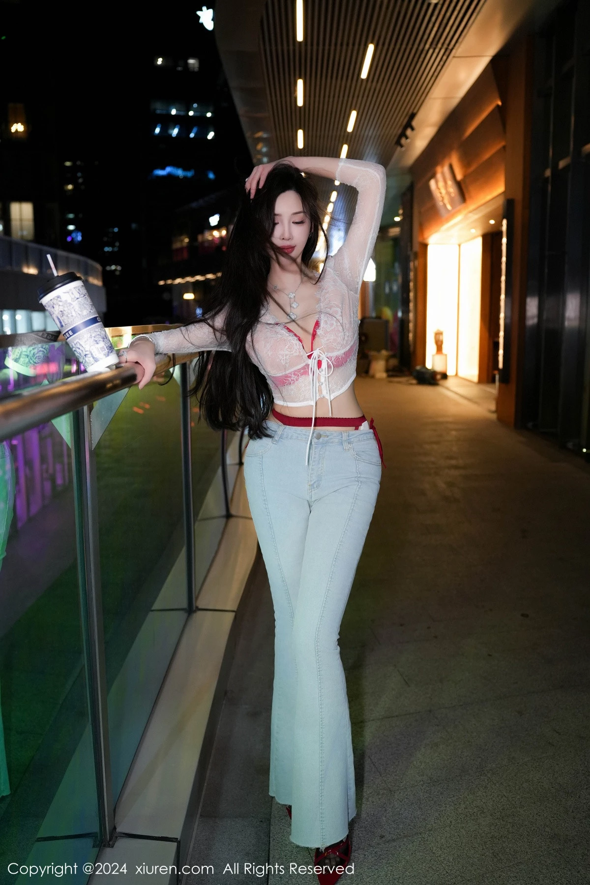 [XiuRen秀人网] 2024.07.12 No.8846 Carol周妍希X 牛仔裤美腿 [58P] NO.2