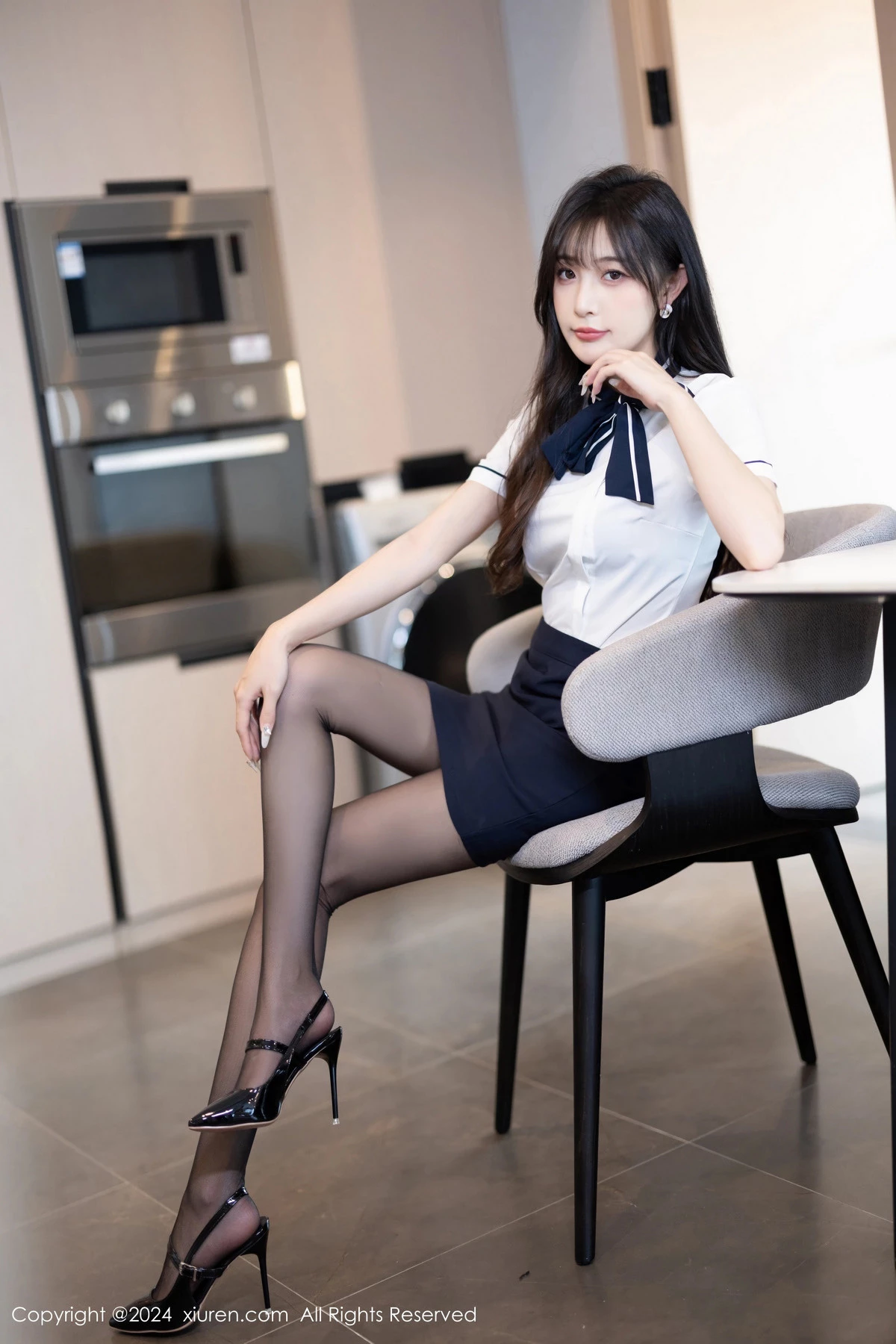 [XiuRen秀人网] 2024.06.19 No.8727 林星阑 黑丝美腿 [91P] NO.8