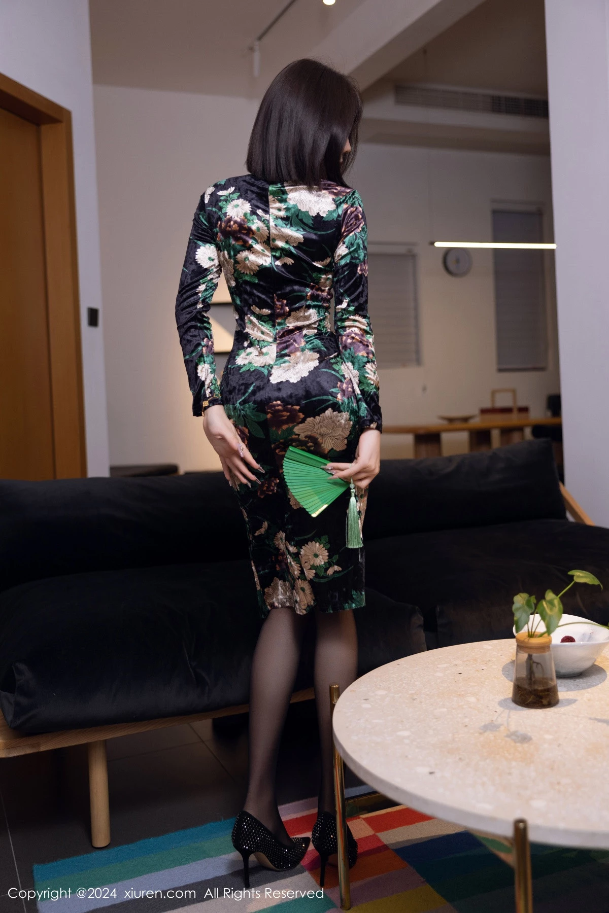 [XiuRen秀人网] 2024.07.17 No.8876 徐莉芝Booty 黑丝美腿 [88P] NO.3