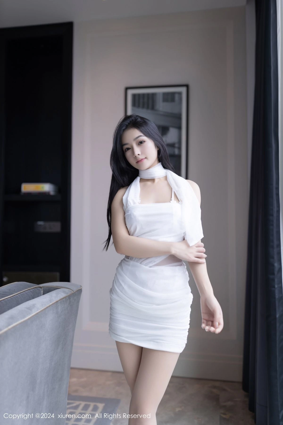 [XiuRen秀人网] 2024.07.17 No.8875 谭小灵 丝袜美腿 [79P] NO.1