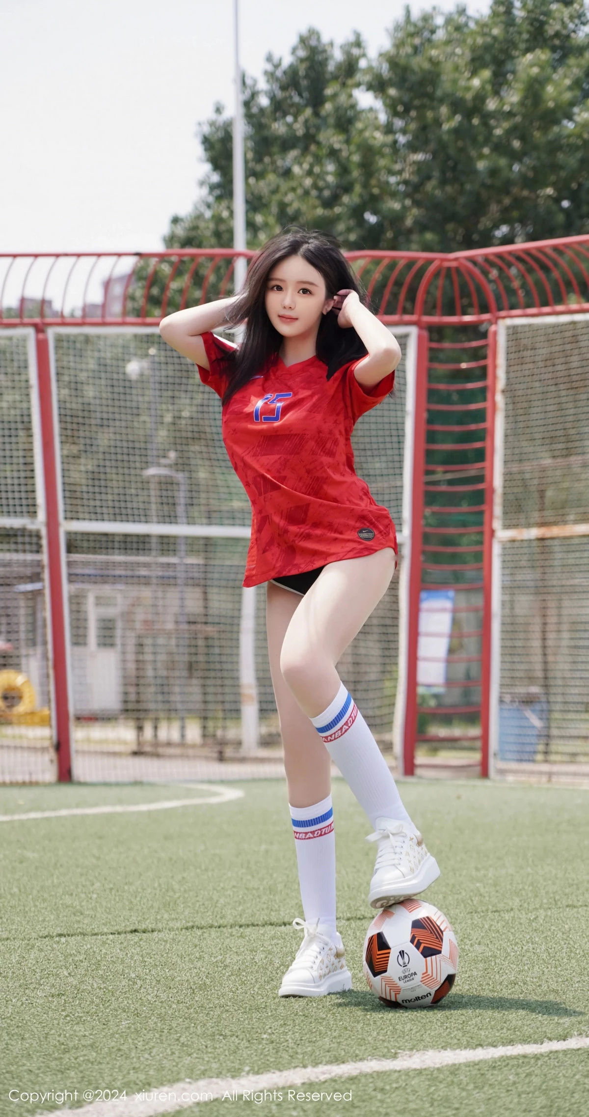 [XiuRen秀人网] 2024.06.20 No.8733 小薯条nienie 美腿丝袜 [87P] NO.9