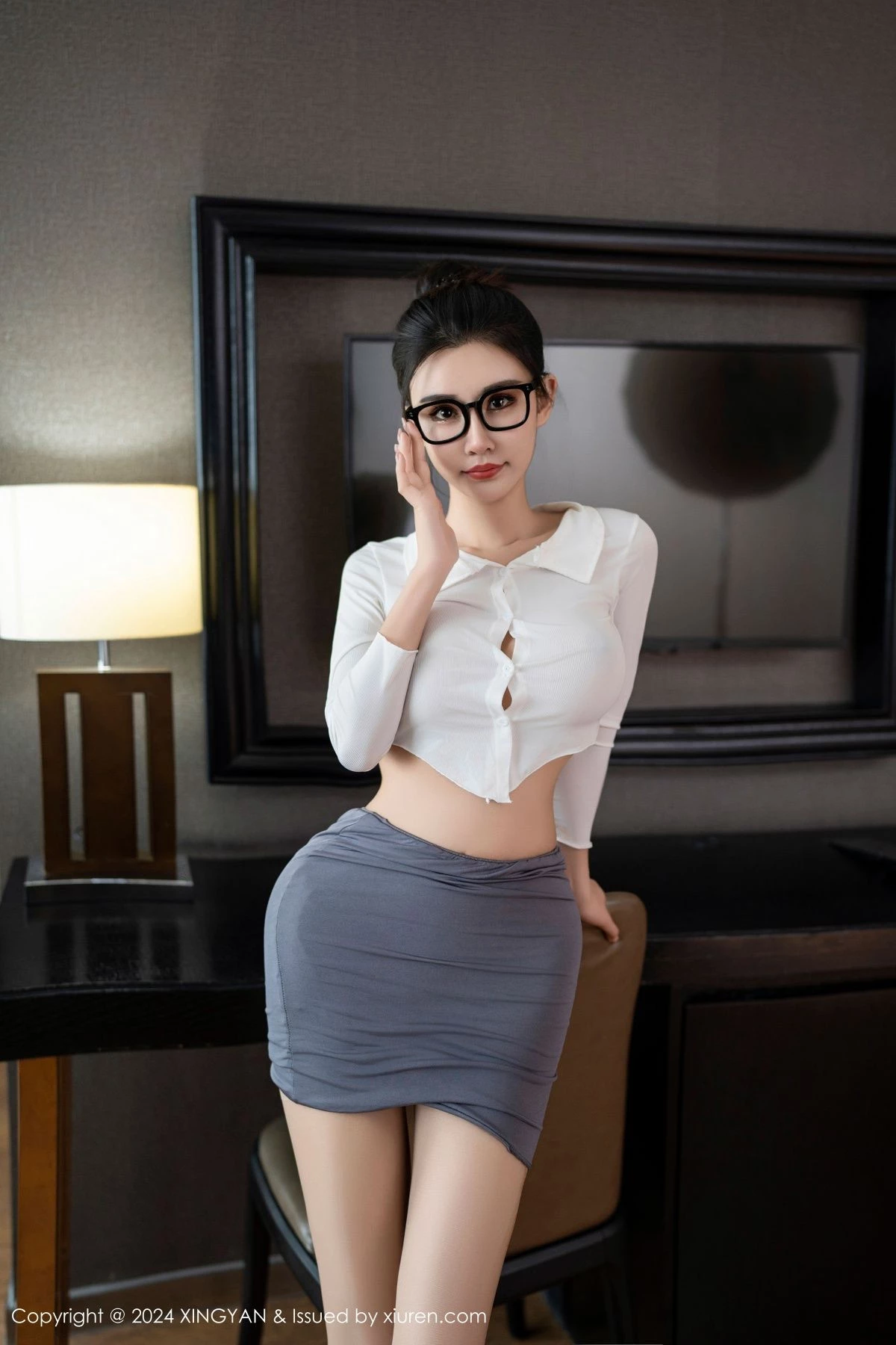 [XINGYAN星颜社] 2024.06.24 VOL.246 艺艺yiyi OL制服 [82P] NO.5