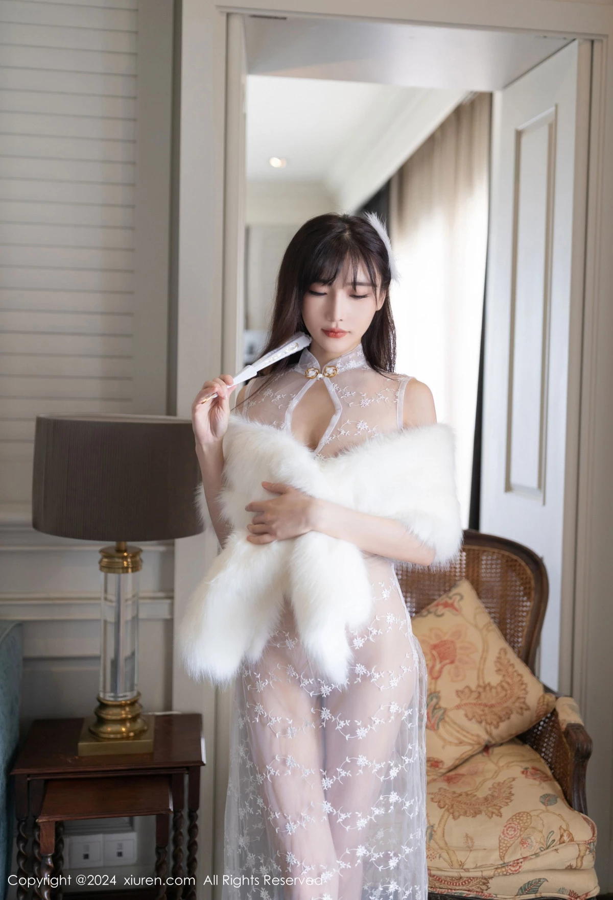 [XiuRen秀人网] 2024.07.18 No.8880 陆萱萱 性感美腿 [81P] NO.2