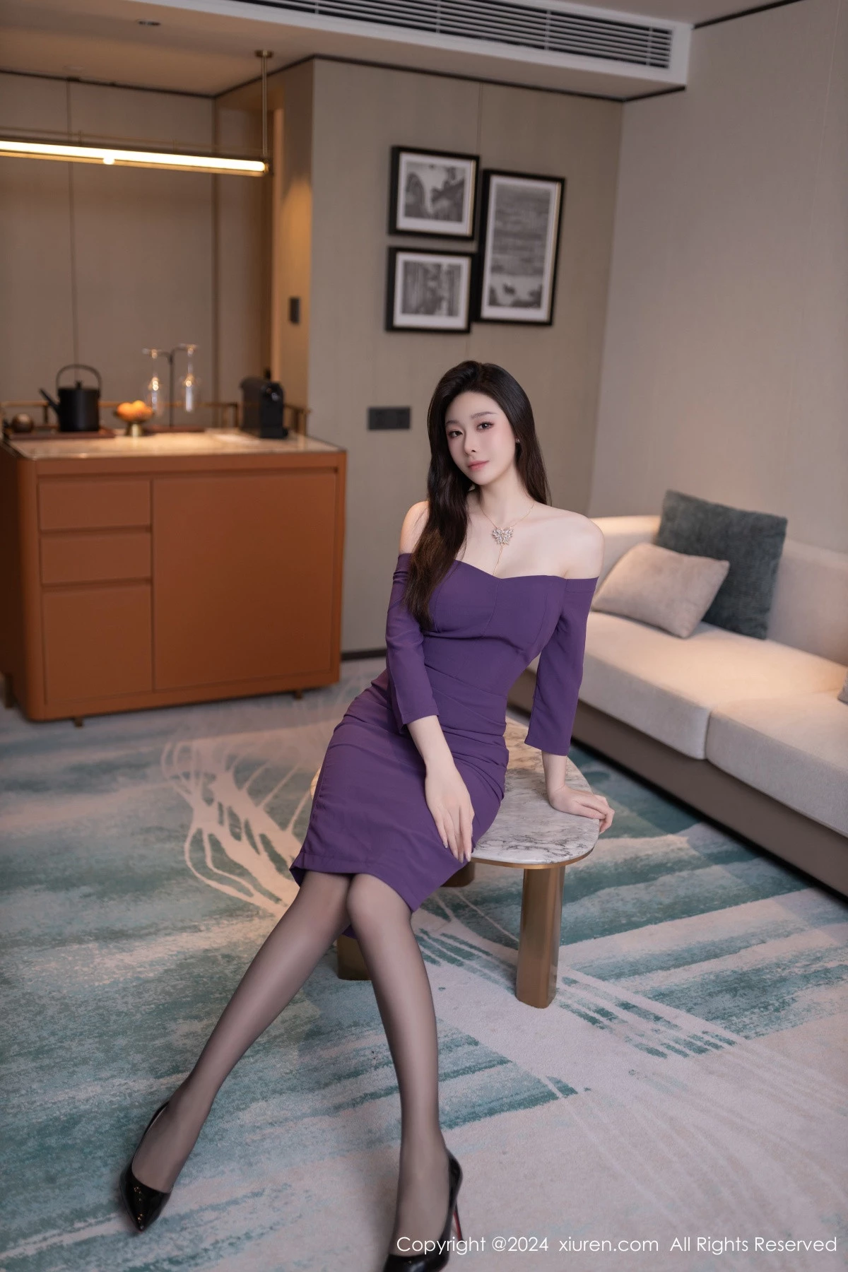 [XiuRen秀人网] 2024.07.18 No.8881 小逗逗 黑丝美腿 [80P] NO.2