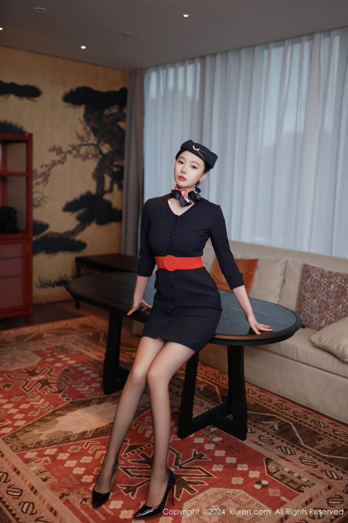 [XiuRen秀人网] 2024.07.30 No.8942 安然anran 黑丝美腿 [79P] NO.4