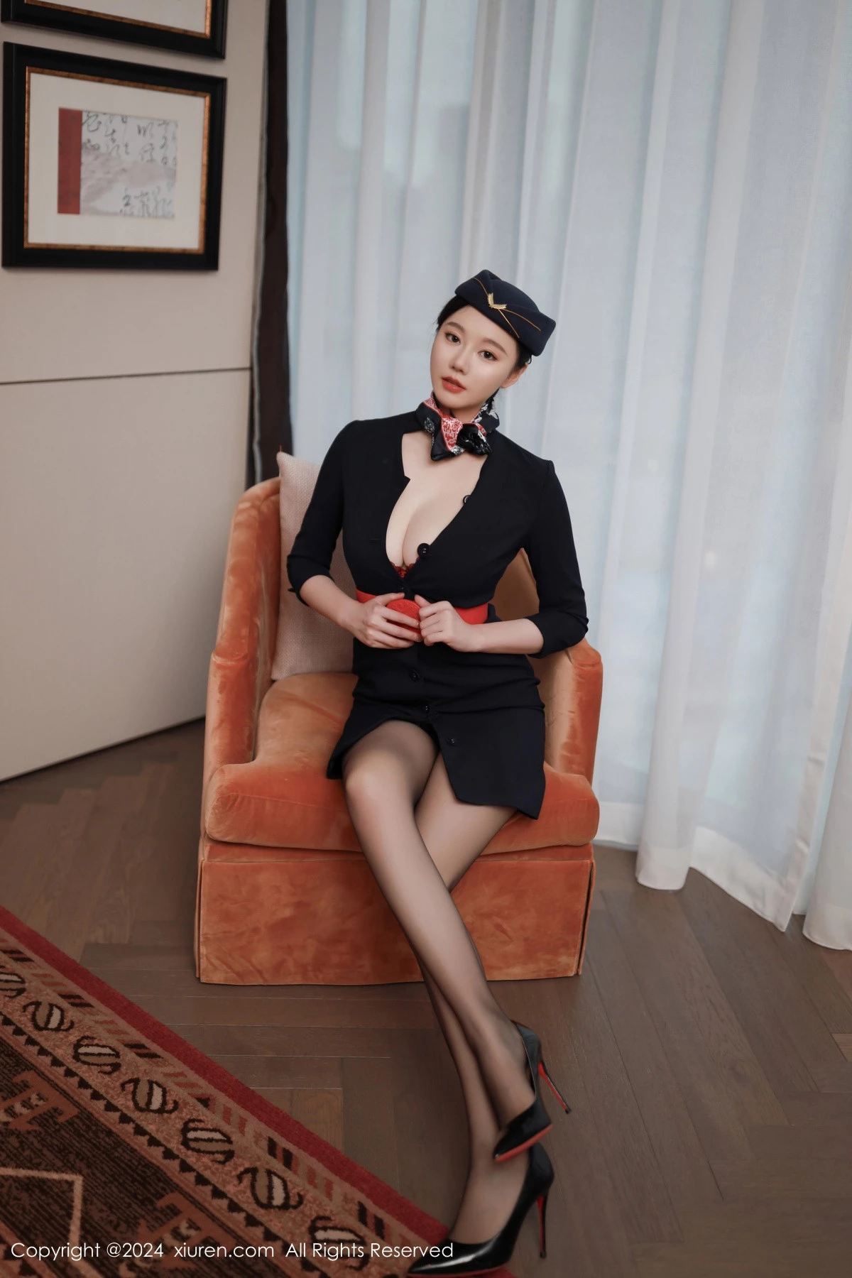 [XiuRen秀人网] 2024.07.30 No.8942 安然anran 黑丝美腿 [79P] NO.10