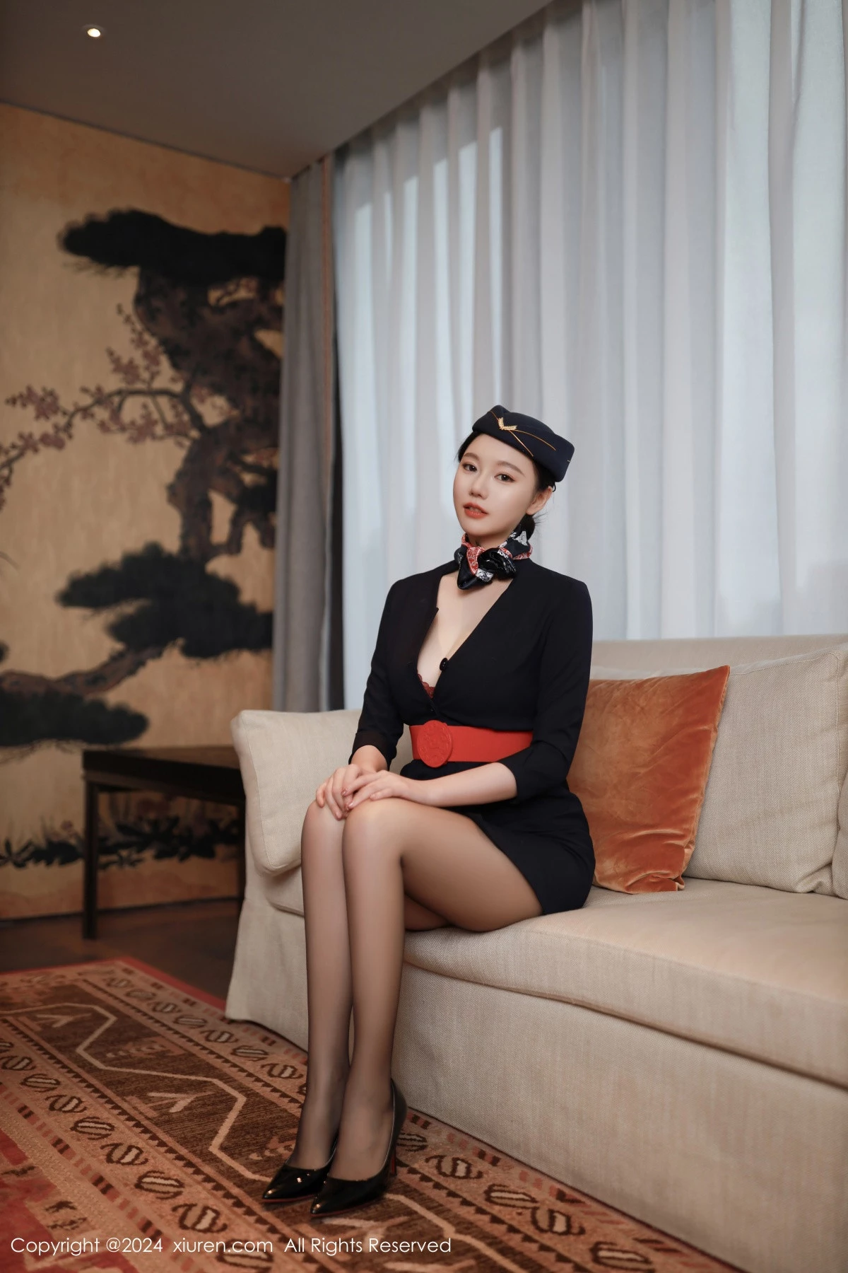 [XiuRen秀人网] 2024.07.30 No.8942 安然anran 黑丝美腿 [79P] NO.9