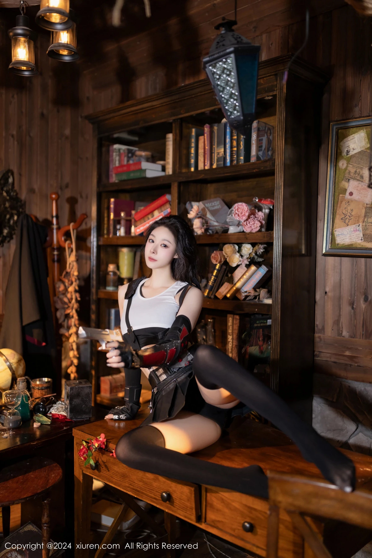 [XiuRen秀人网] 2024.08.01 No.8953 小逗逗 美腿黑丝 [80P] NO.7