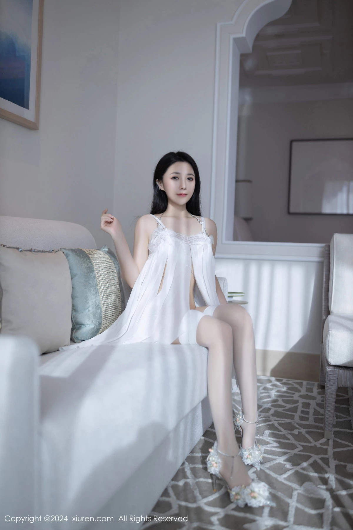 [XiuRen秀人网] 2024.08.02 No.8962 鱼子酱Fish 丝袜美腿 [80P] NO.3