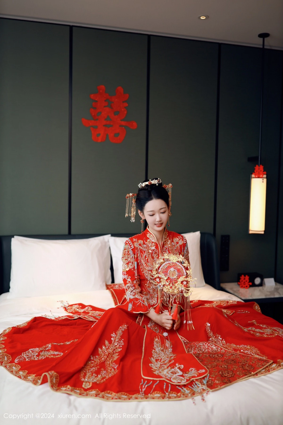 [XiuRen秀人网] 2024.08.05 No.8972 唐安琪 性感新娘装 [79P] NO.6