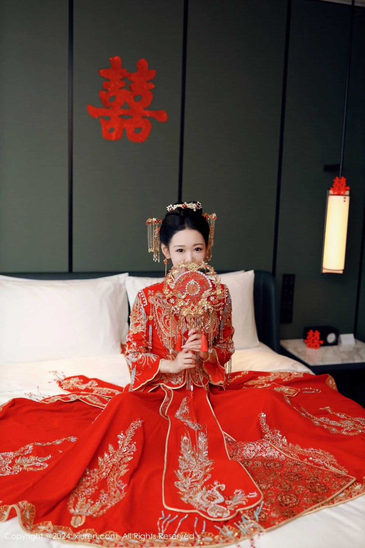 [XiuRen秀人网] 2024.08.05 No.8972 唐安琪 性感新娘装 [79P] NO.5