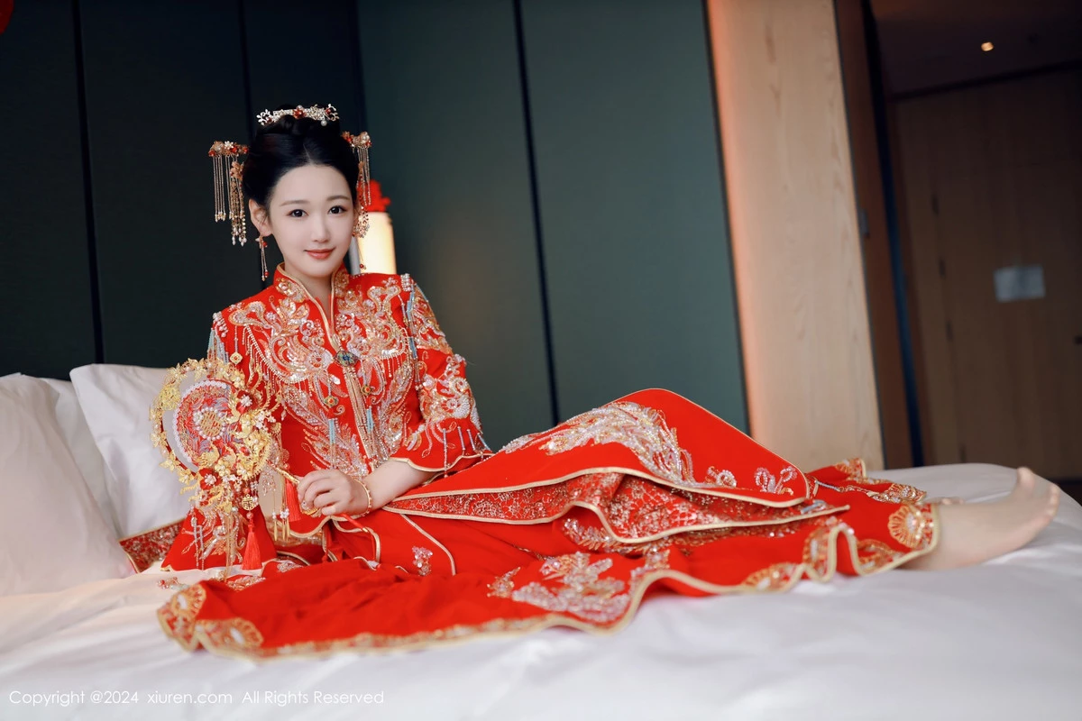 [XiuRen秀人网] 2024.08.05 No.8972 唐安琪 性感新娘装 [79P] NO.10