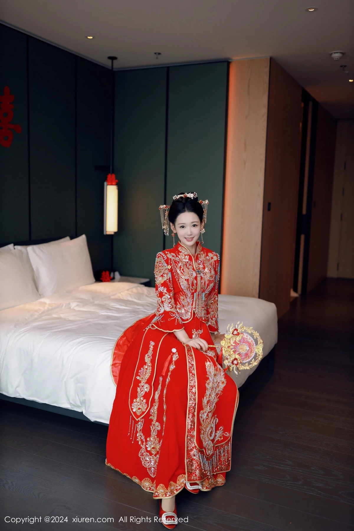 [XiuRen秀人网] 2024.08.05 No.8972 唐安琪 性感新娘装 [79P] NO.11