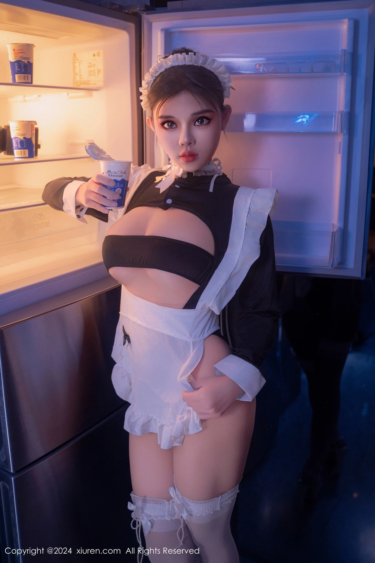 [XiuRen秀人网] 2024.08.05 No.8966 小童颜 丝袜美臀 [80P] NO.11