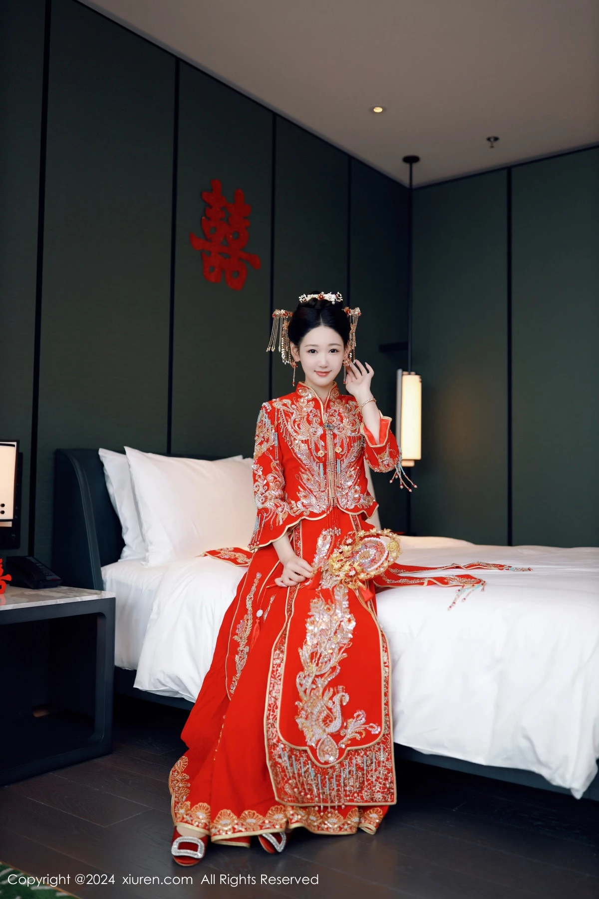 [XiuRen秀人网] 2024.08.05 No.8972 唐安琪 性感新娘装 [79P] NO.1