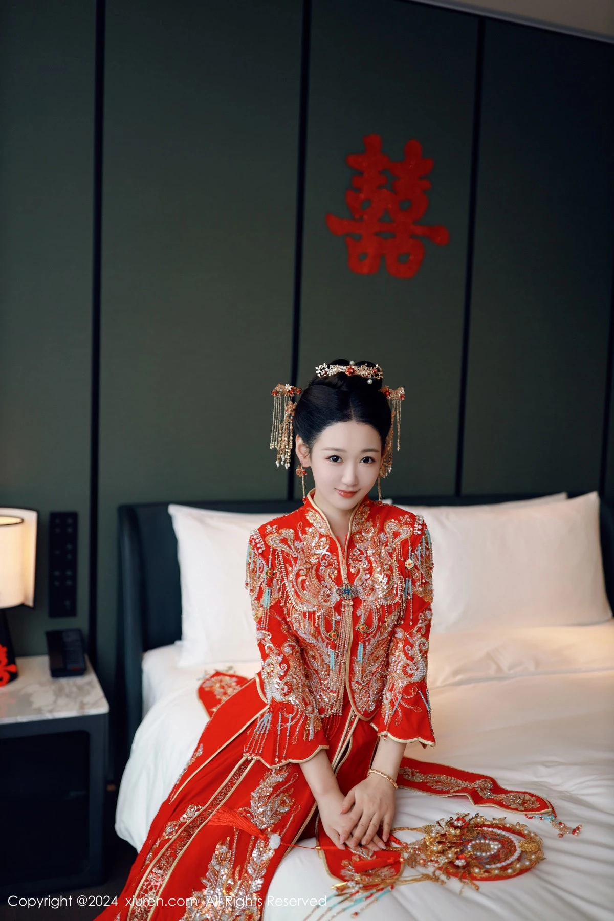 [XiuRen秀人网] 2024.08.05 No.8972 唐安琪 性感新娘装 [79P] NO.3