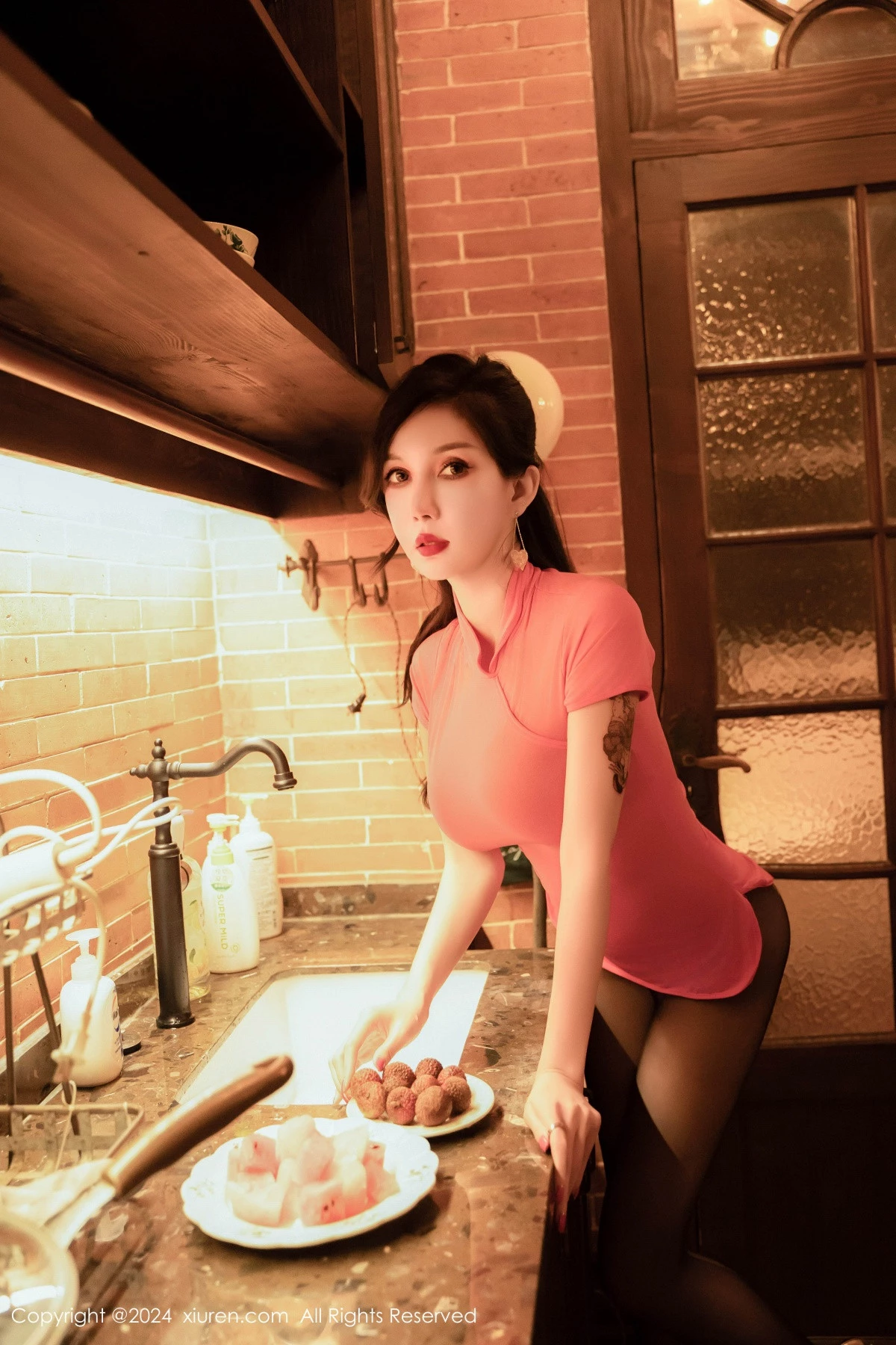 [XiuRen秀人网] 2024.08.13 No.9005 陈怡曼 黑丝美腿 [91P] NO.8