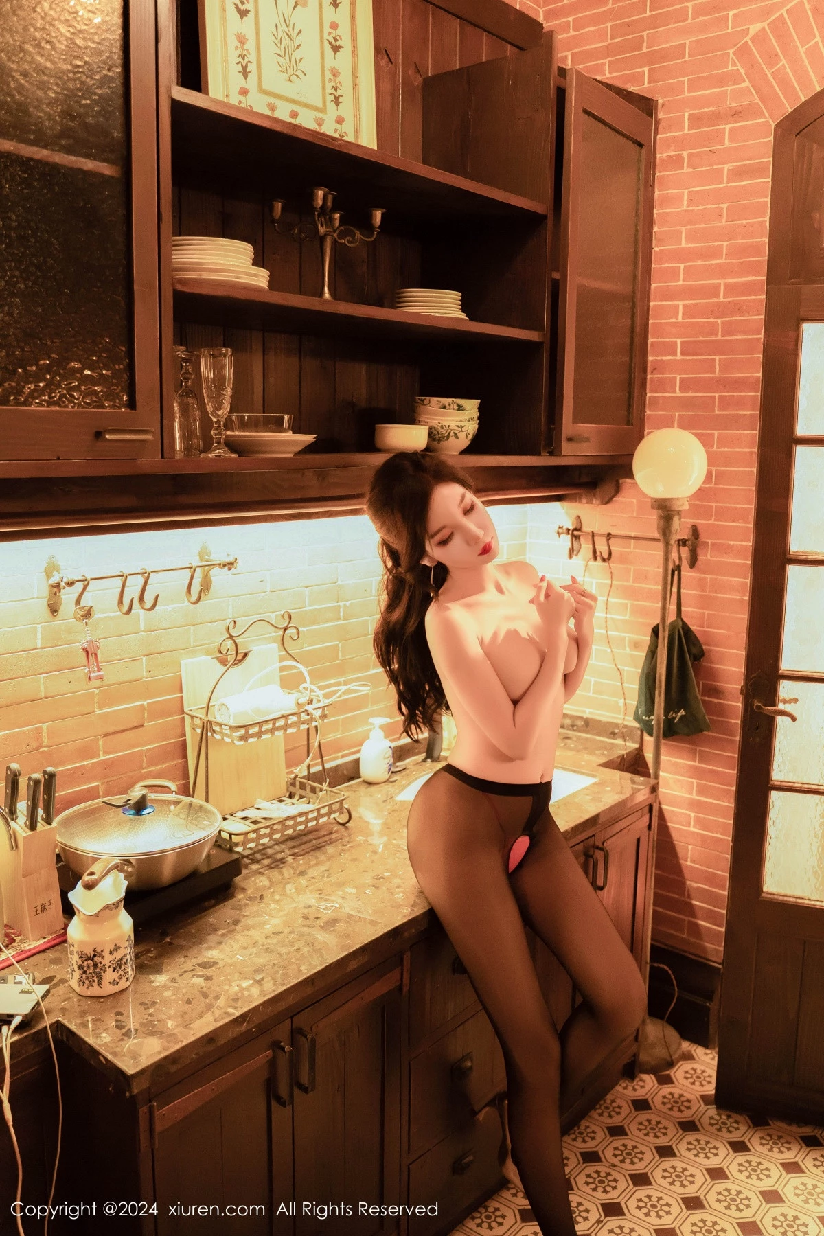 [XiuRen秀人网] 2024.08.13 No.9005 陈怡曼 黑丝美腿 [91P] NO.4