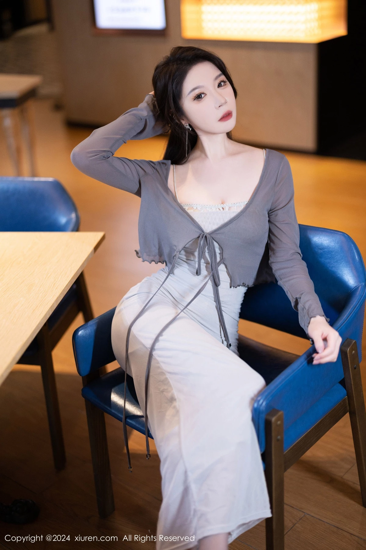 [XiuRen秀人网] 2024.08.13 No.9007 梦心玥 丝袜美腿 [100P] NO.7