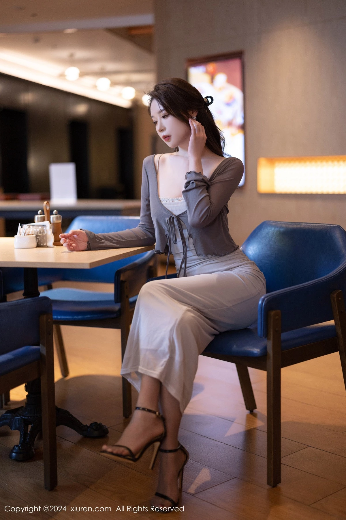 [XiuRen秀人网] 2024.08.13 No.9007 梦心玥 丝袜美腿 [100P] NO.2