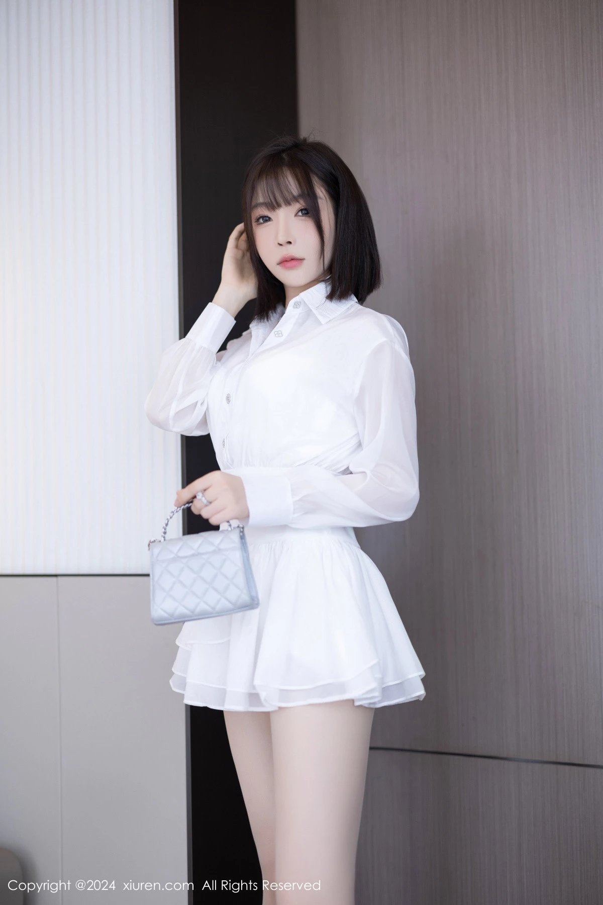 [XiuRen秀人网] 2024.08.15 No.9020 徐莉芝Booty 丝袜美腿 [94P] NO.3