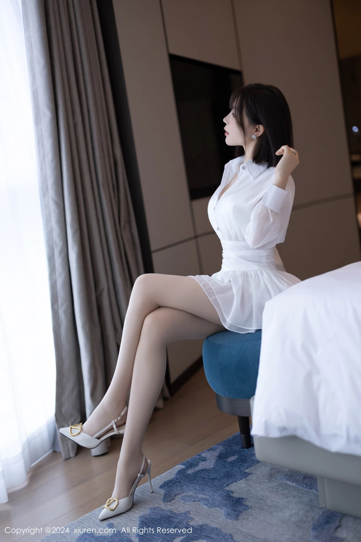 [XiuRen秀人网] 2024.08.15 No.9020 徐莉芝Booty 丝袜美腿 [94P] NO.6