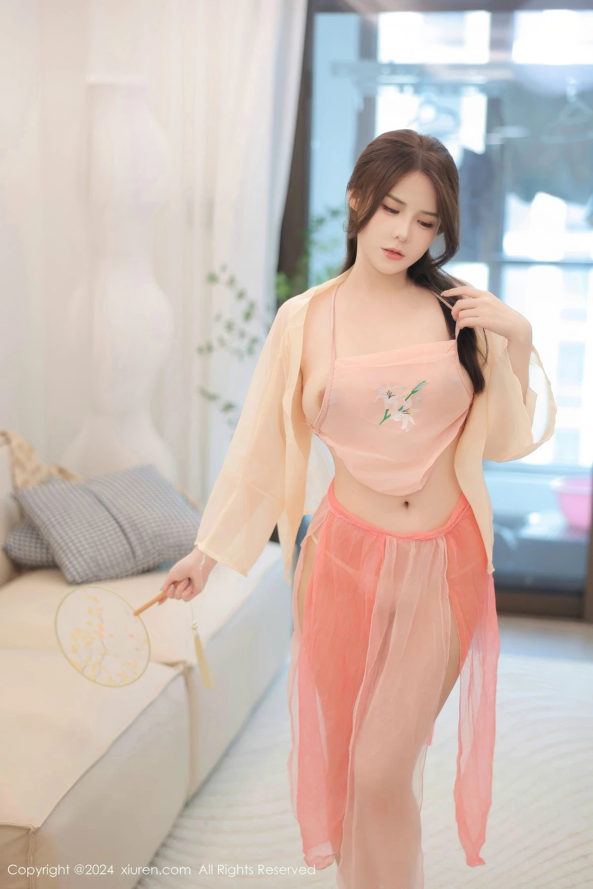[XiuRen秀人网] 2024.07.24 No.8906 软软酱 薄纱古装 [89P] NO.5
