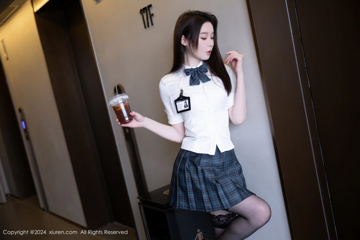 [XiuRen秀人网] 2024.08.27 No.9074 梦心玥 黑丝美腿 [91P] NO.6