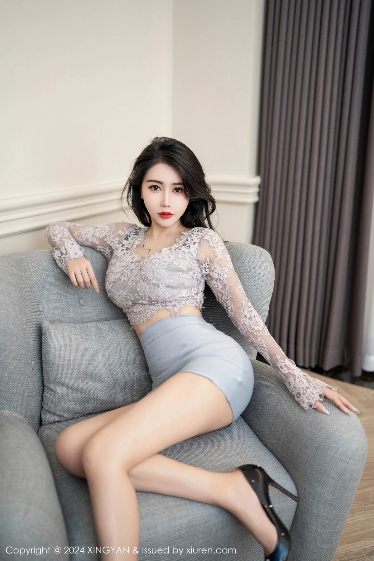 [XINGYAN星颜社] 2024.08.29 VOL.265 李若汐ci 短裙美腿 [82P] NO.9