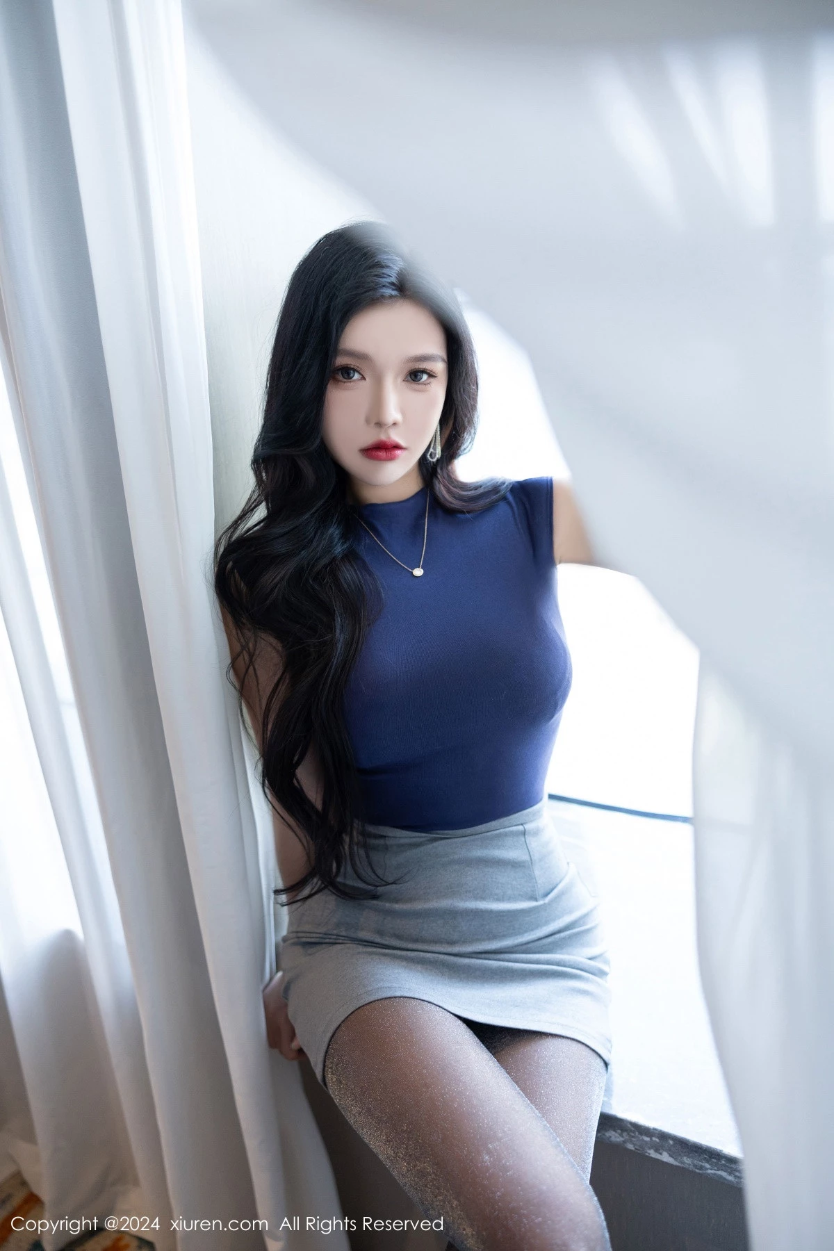 [XiuRen秀人网] 2024.08.29 No.9082 娜比 美腿黑丝 [86P] NO.1