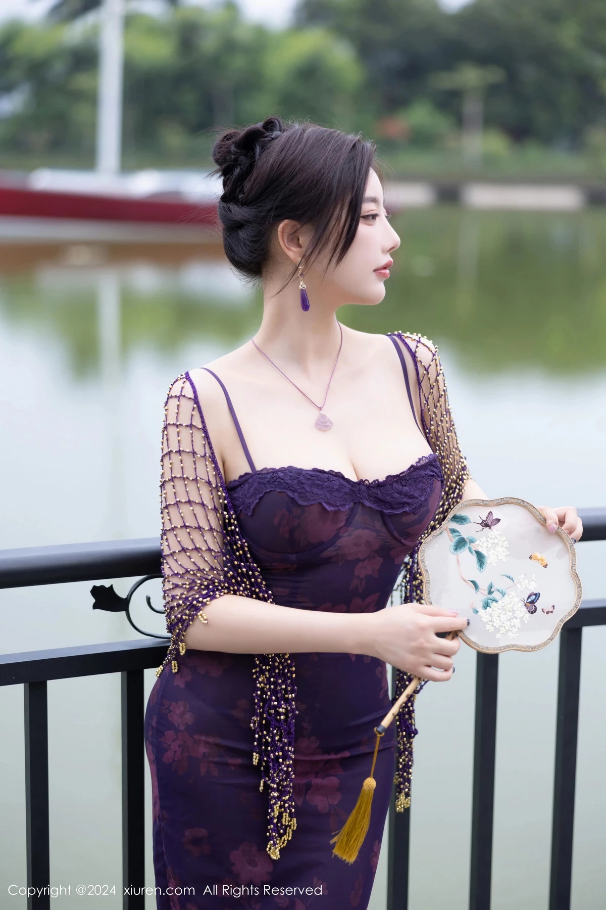 [XiuRen秀人网] 2024.08.30 No.9092 杨晨晨Yome 丝袜美腿 [80P] NO.8