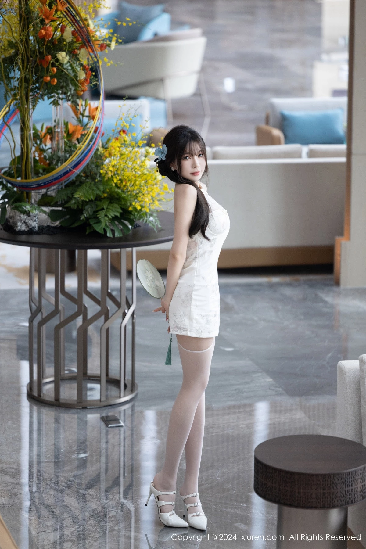 [XiuRen秀人网] 2024.09.02 No.9101 徐莉芝Booty 美腿丝袜 [90P] NO.9