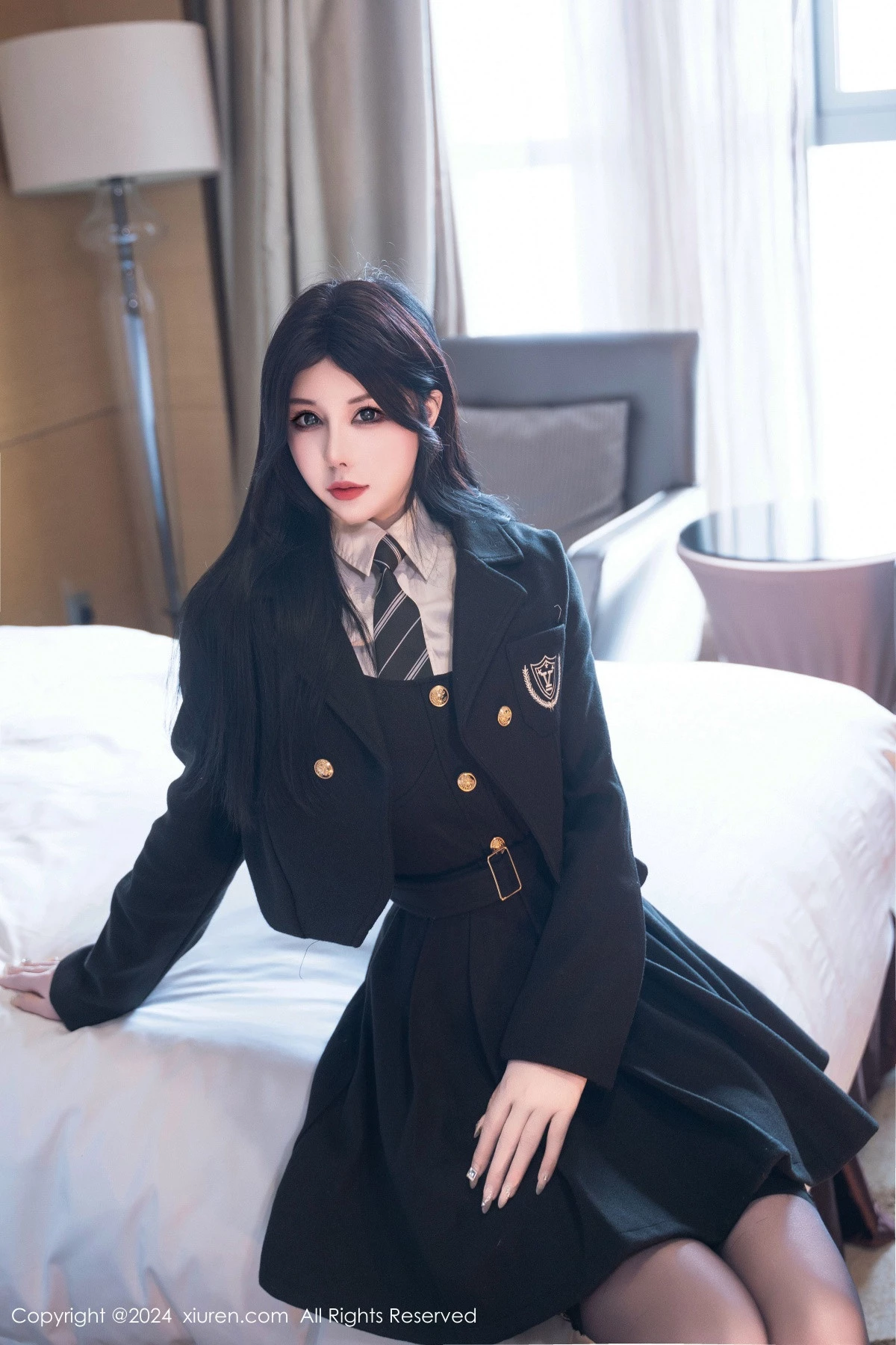 [XiuRen秀人网] 2024.09.03 No.9106 陈芊儿 黑丝美腿 [90P] NO.9