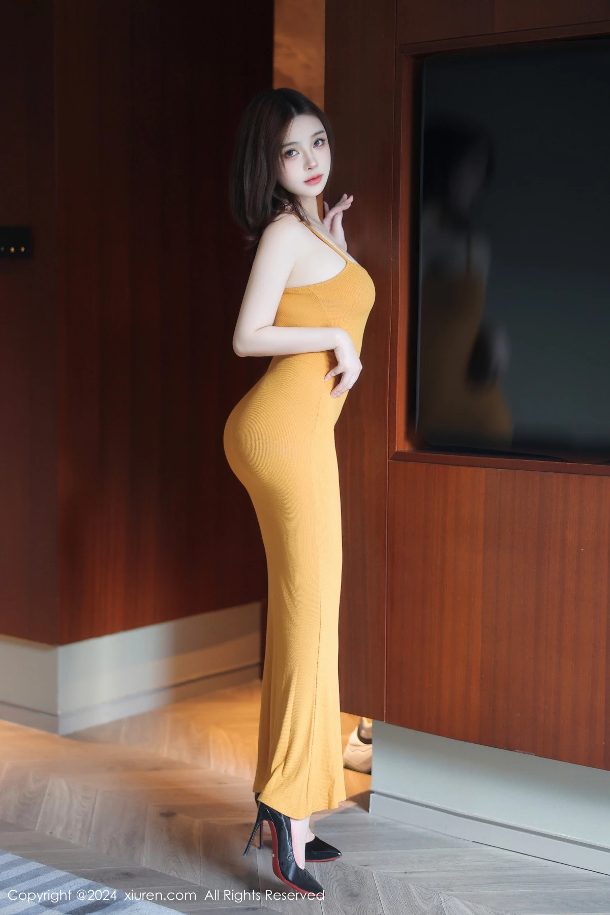 [XiuRen秀人网] 2024.09.03 No.9103 麻布学妹 连体黑丝 [80P] NO.6