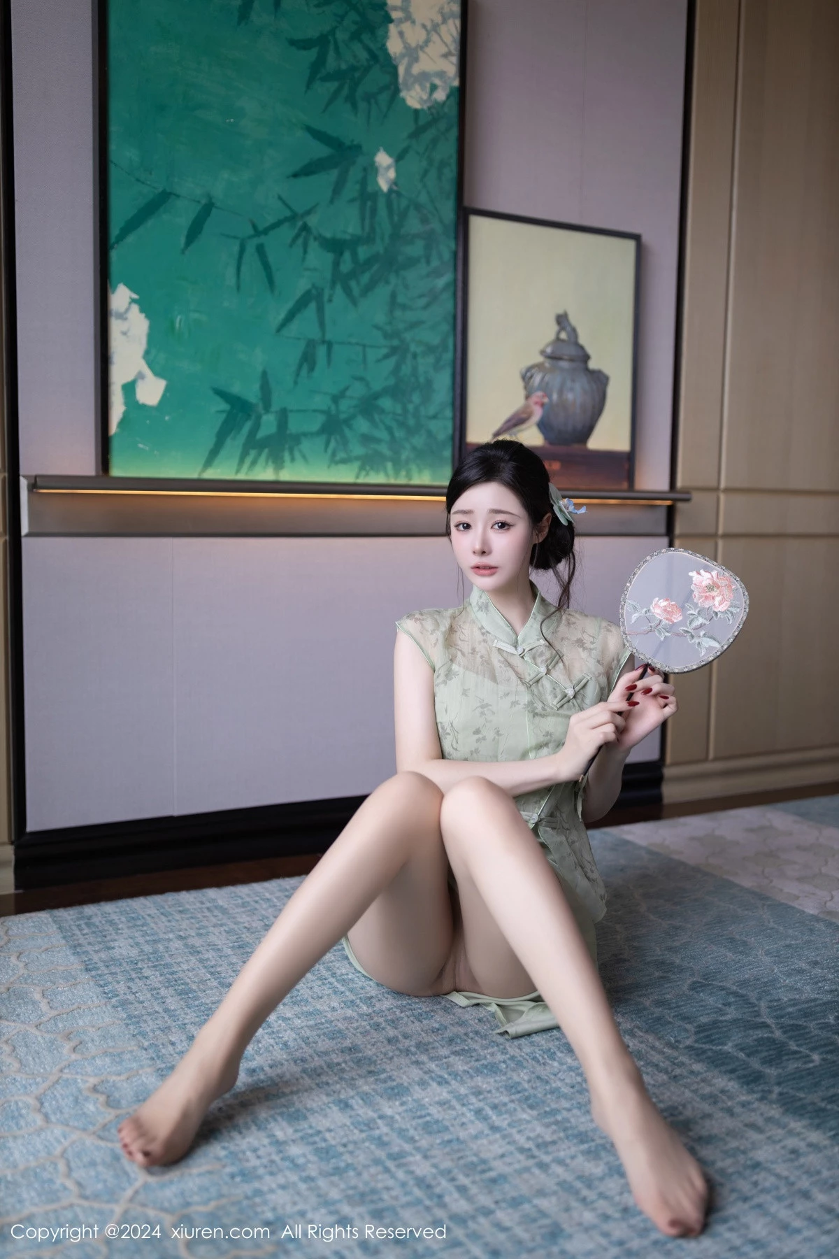 [XiuRen秀人网] 2024.09.06 No.9124 小逗逗 丝袜美腿 [81P] NO.5