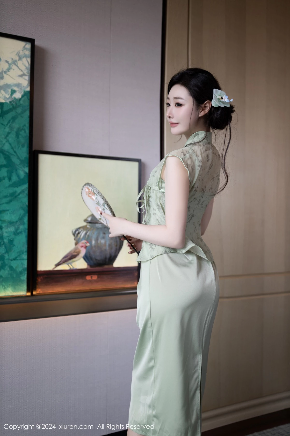 [XiuRen秀人网] 2024.09.06 No.9124 小逗逗 丝袜美腿 [81P] NO.2