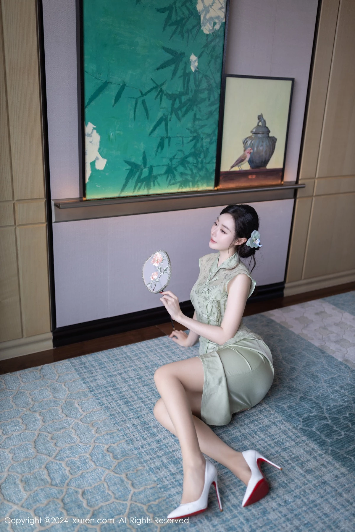 [XiuRen秀人网] 2024.09.06 No.9124 小逗逗 丝袜美腿 [81P] NO.3