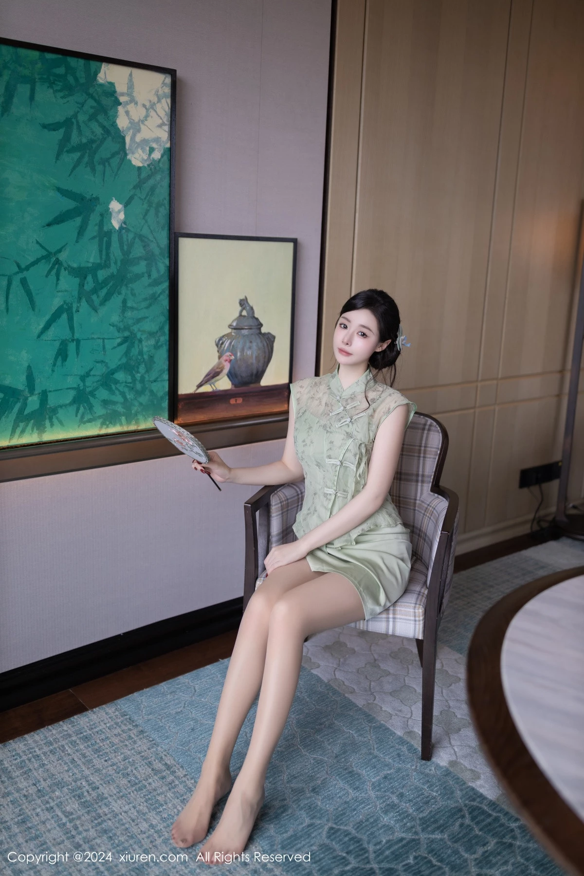 [XiuRen秀人网] 2024.09.06 No.9124 小逗逗 丝袜美腿 [81P] NO.10