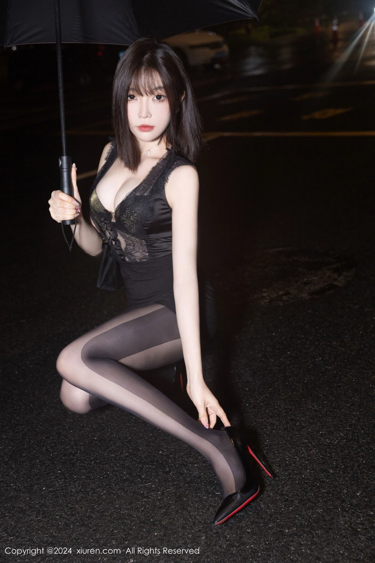 [XiuRen秀人网] 2024.09.13 No.9157 徐莉芝Booty 美腿黑丝 [86P] NO.4