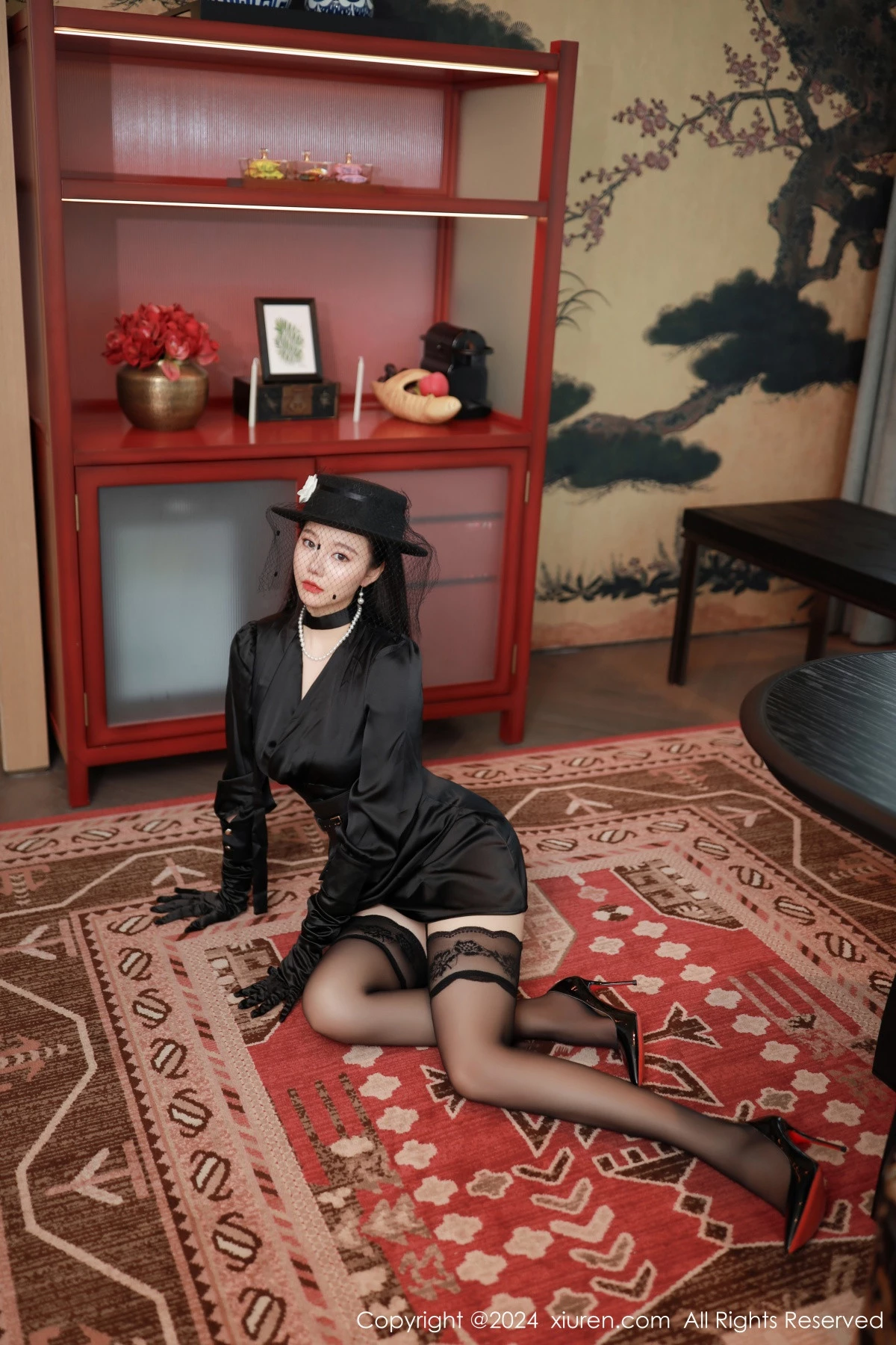 [XiuRen秀人网] 2024.08.20 No.9041 安然anran 黑丝美臀 [81P] NO.9