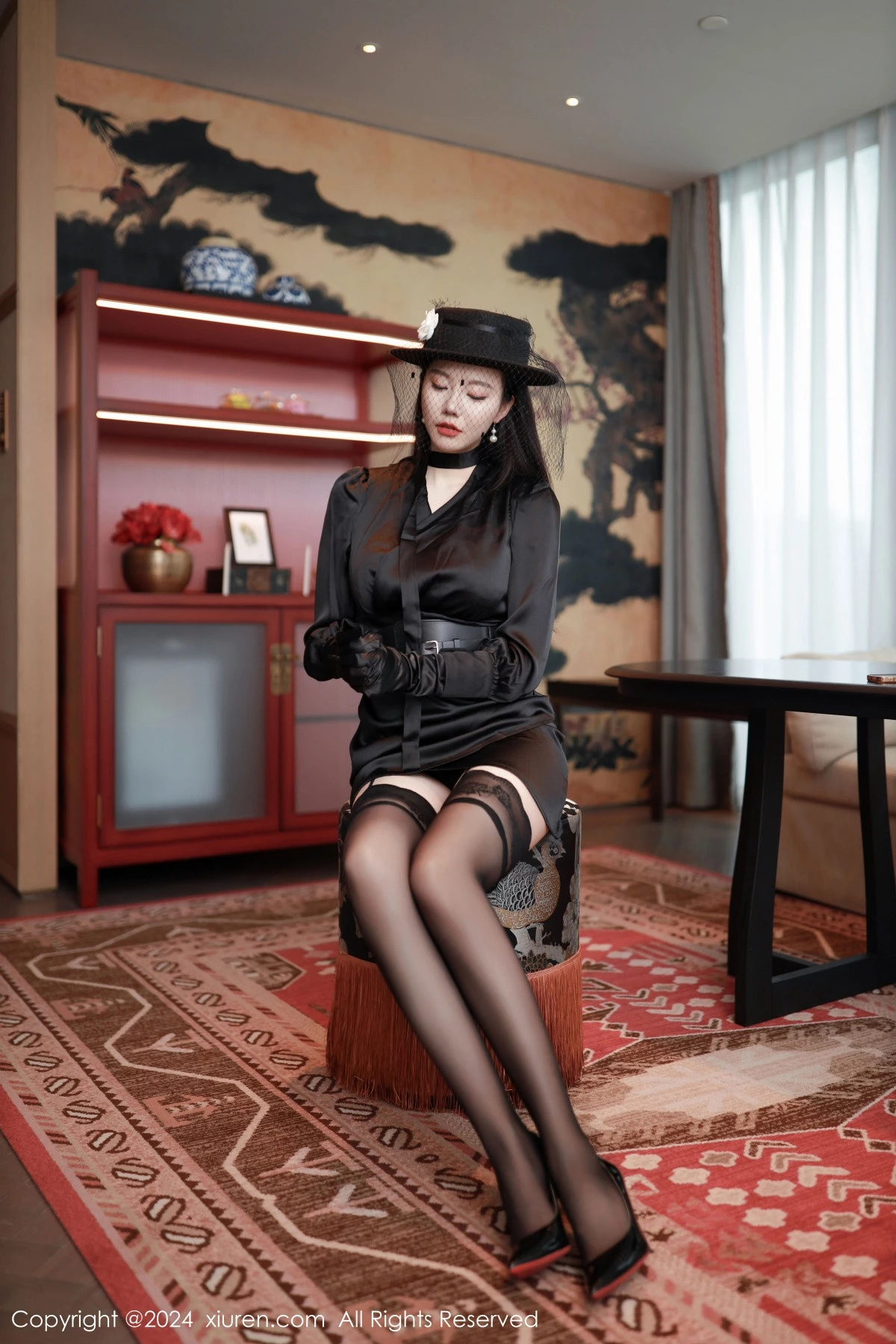 [XiuRen秀人网] 2024.08.20 No.9041 安然anran 黑丝美臀 [81P] NO.4