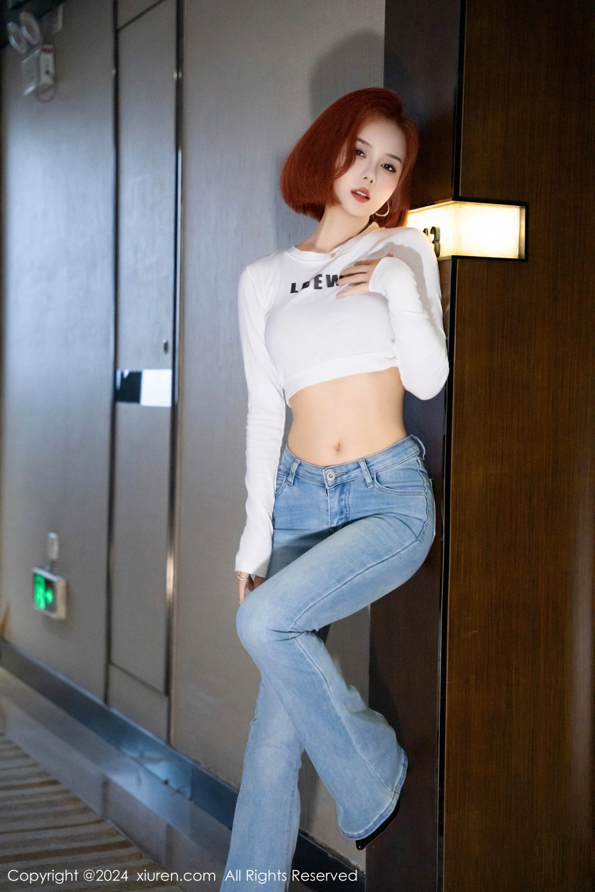 [XiuRen秀人网] 2024.08.22 No.9050 白芷yy 牛仔裤美腿 [78P] NO.6