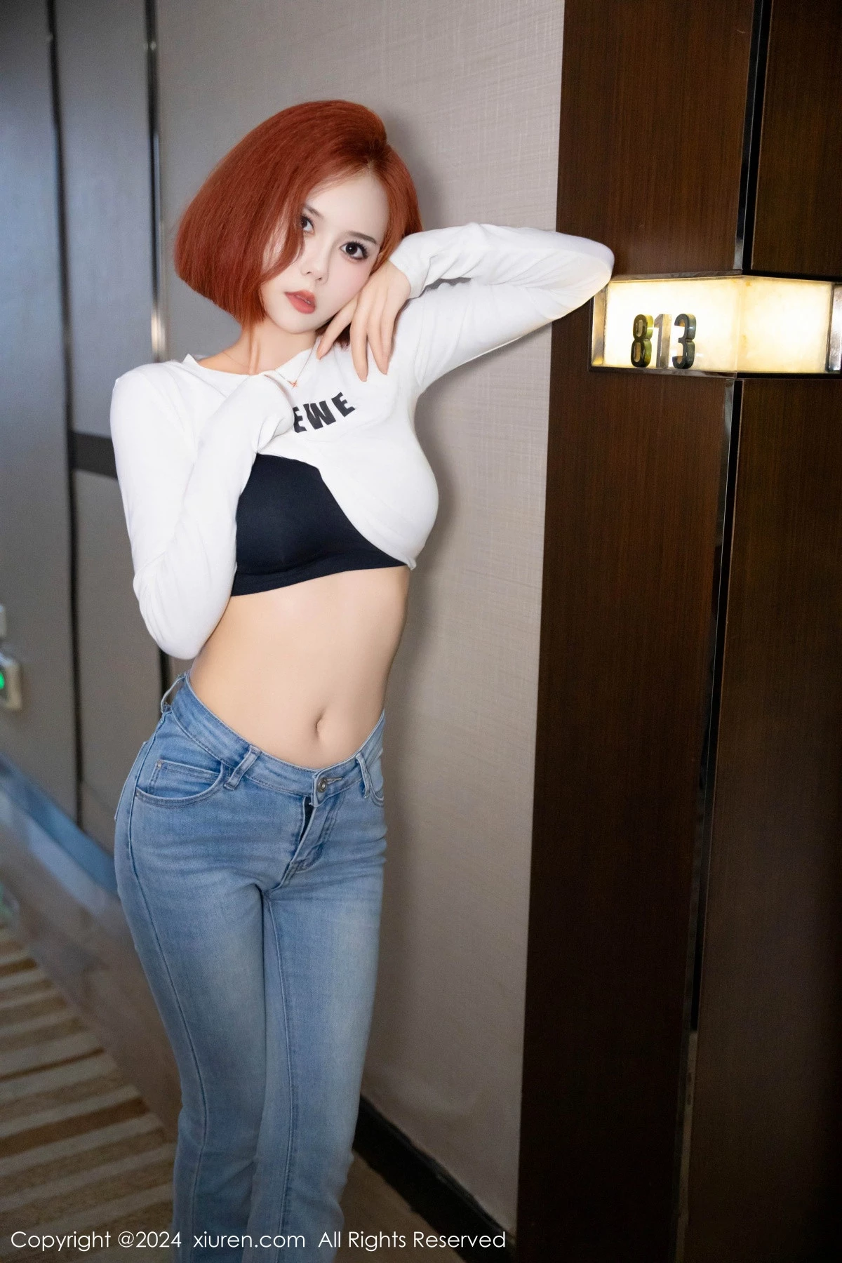 [XiuRen秀人网] 2024.08.22 No.9050 白芷yy 牛仔裤美腿 [78P] NO.10