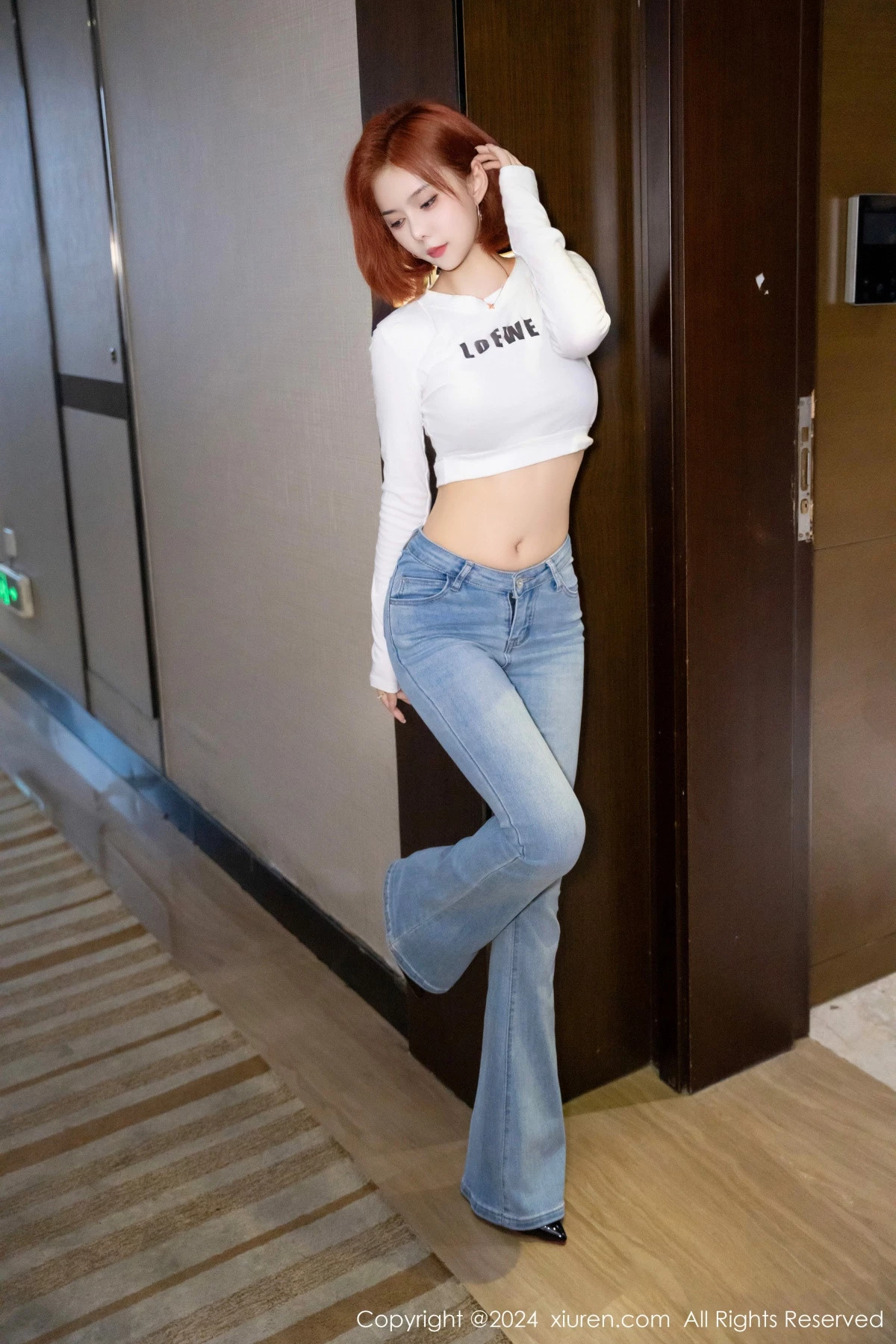 [XiuRen秀人网] 2024.08.22 No.9050 白芷yy 牛仔裤美腿 [78P] NO.7