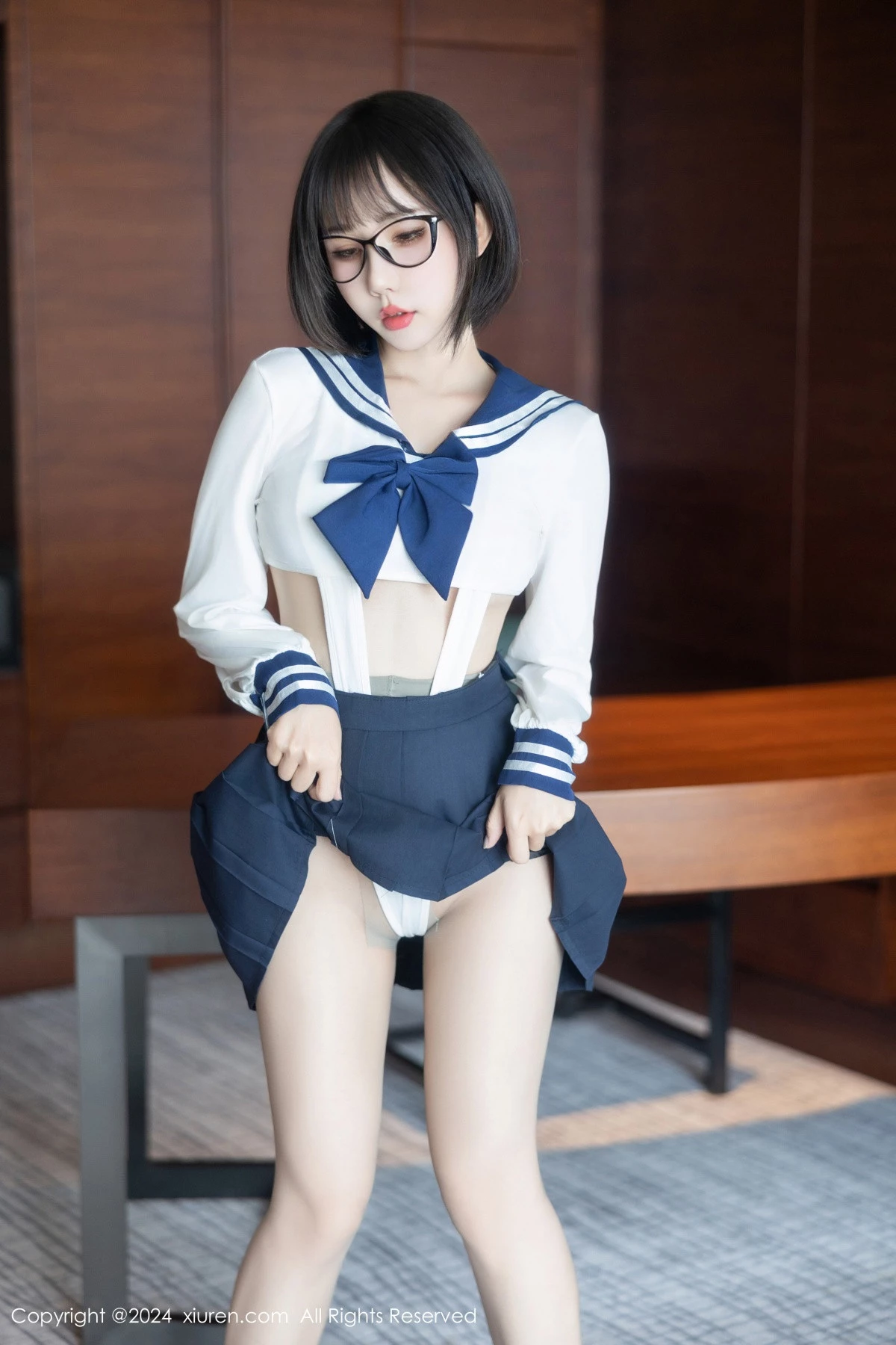 [XiuRen秀人网] 2024.08.26 No.9065 小蛮妖Yummy 黑丝美腿 [89P] NO.7